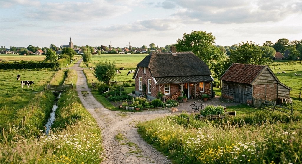 Gezocht stuk land met woning/boerderij. Omg. Meerssen, Huizen en Kamers