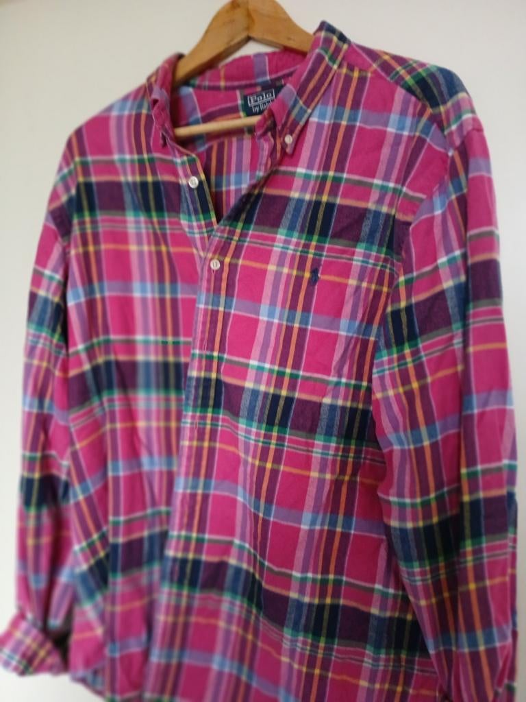 Vintage Ralph Lauren houthakkers blouse XXL valt klein, Ophalen of Verzenden