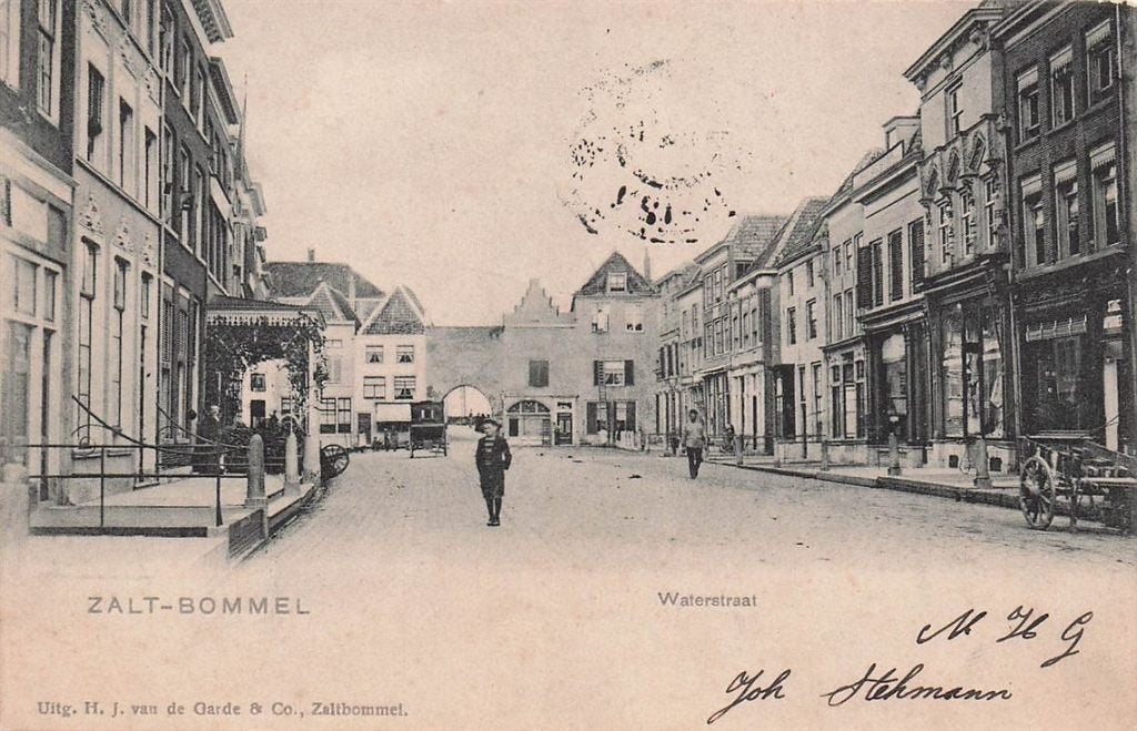 703-145-037 Zaltbommel Waterstraat, Verzenden, Voor 1920, Zuid-Holland