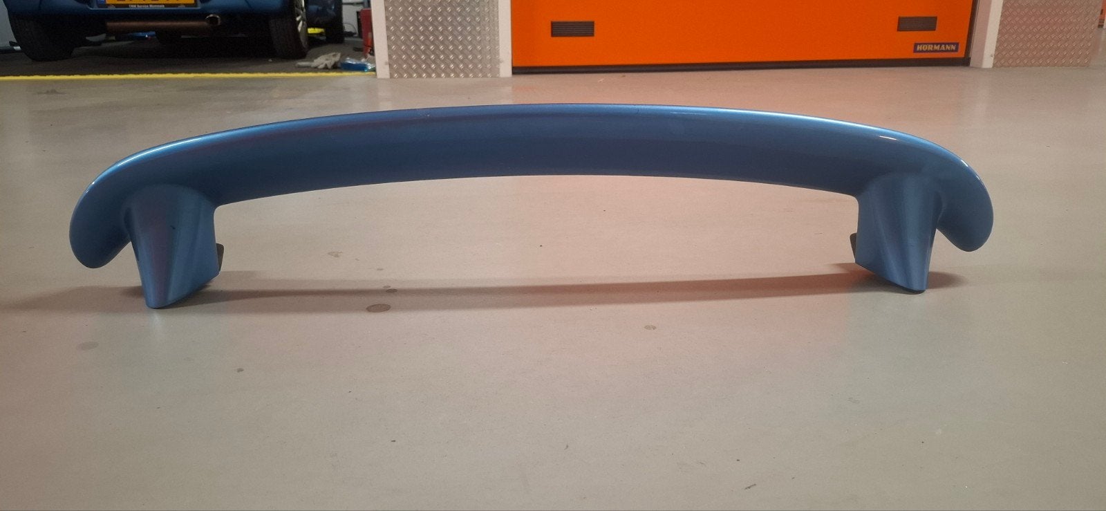 Blauwe spoiler voor Peugeot 107 - Sportieve look, Ophalen, Gebruikt, Achterklep, Achter