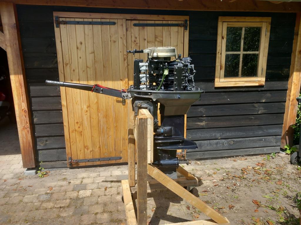 Tohatsu 50 pk kortstaart, Ophalen, Benzine