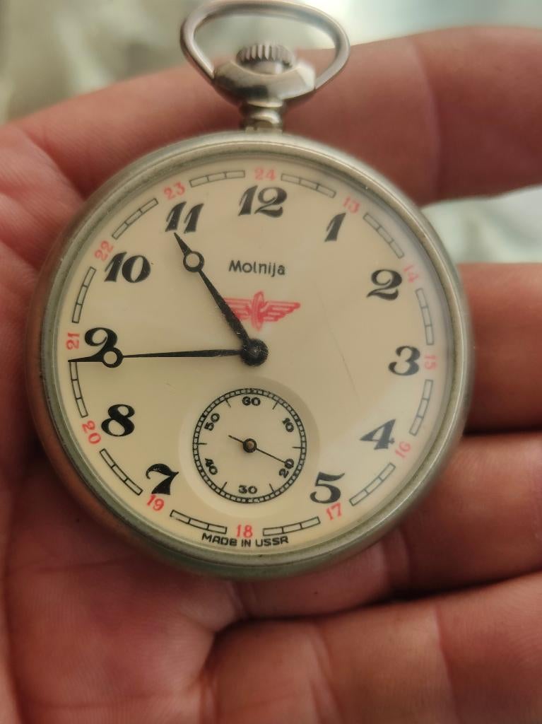 Molnija USSR Zakhorloge schip, Antiek en Kunst, Ophalen of Verzenden