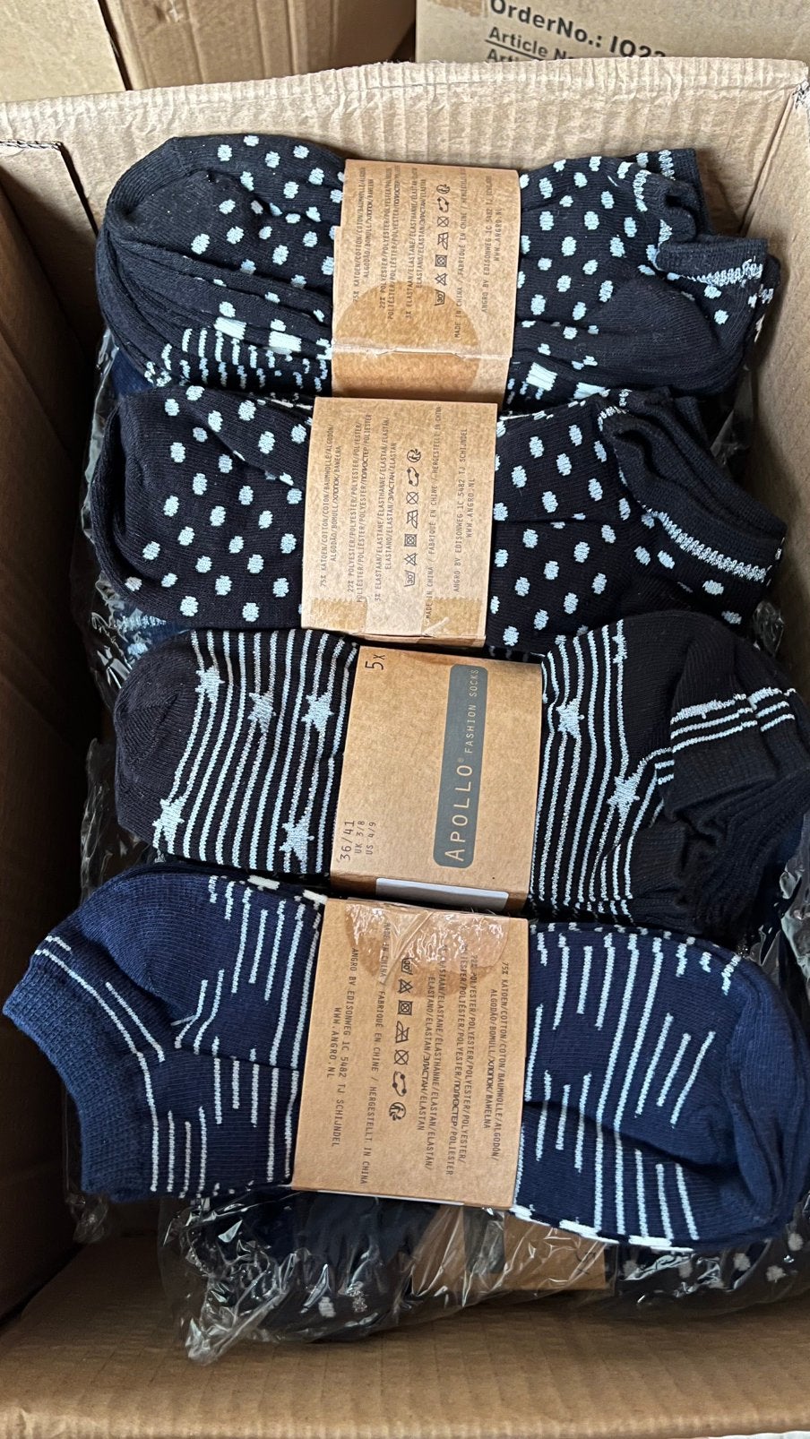 Partij sneaker sokjes, Dieren en Toebehoren, 7471DW, Nieuw, J.pegtol@gmail.com, Jaap Textiel