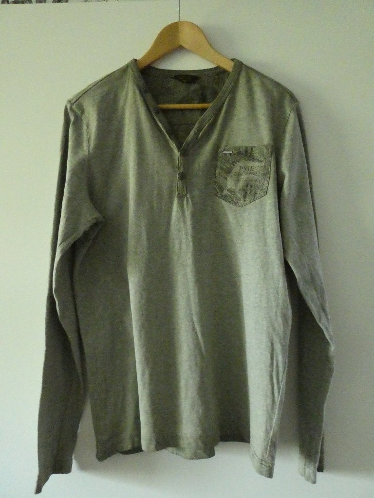 Groene PME Longsleeve maat M, Ophalen of Verzenden, Zo goed als nieuw, Groen, Pme Legend