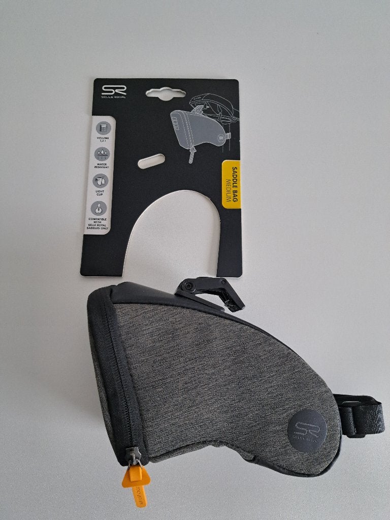 Selle Royal zadeltas 1,2 ltr met ophangclip, Ophalen of Verzenden, Zo goed als nieuw, Selle Royal