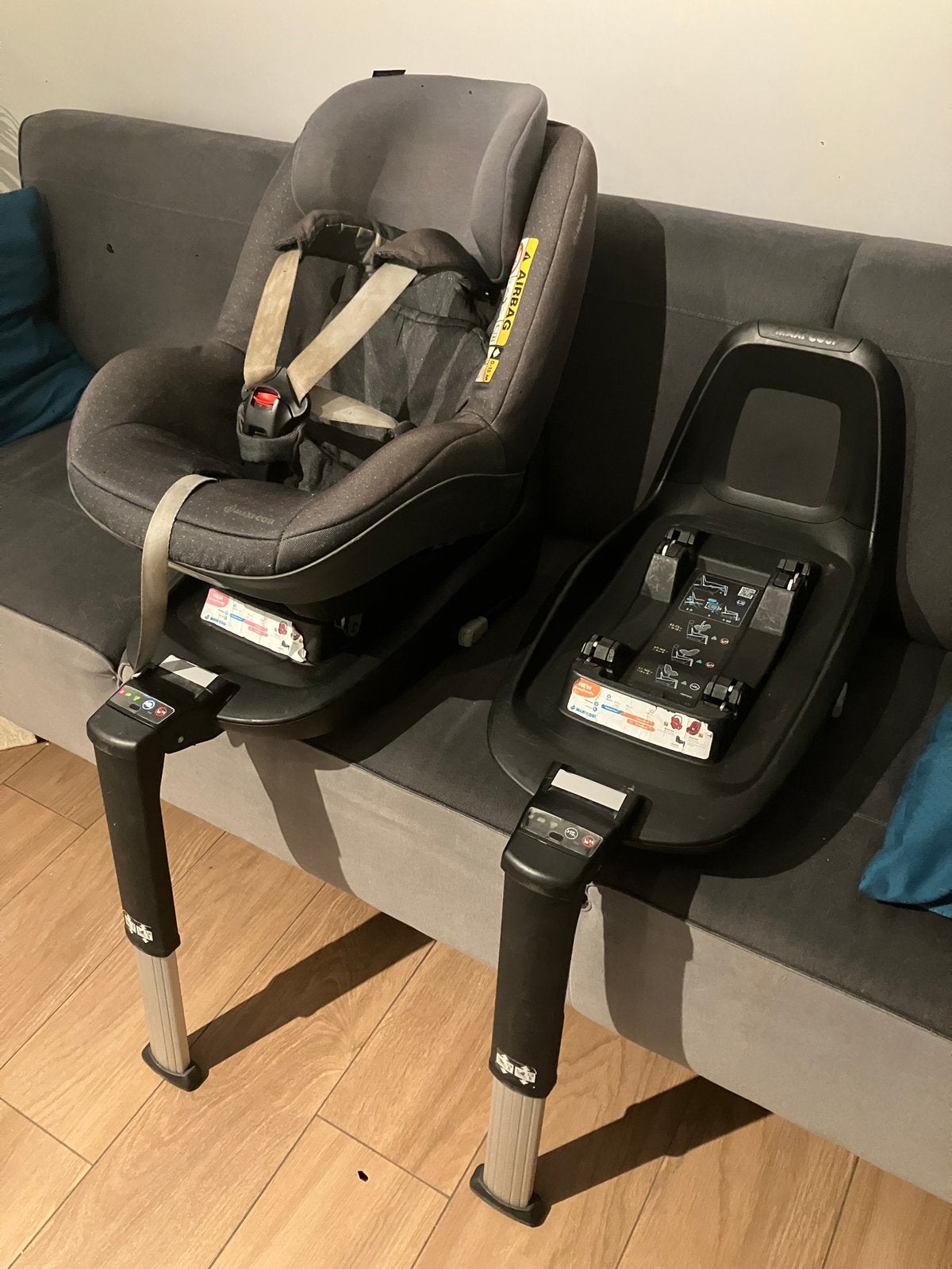 Maxicosi autostoel i-size 2waypearl dubbele basis, Kinderen en Baby's, Ophalen, Gebruikt, 0 t/m 18 kg, Maxi-Cosi