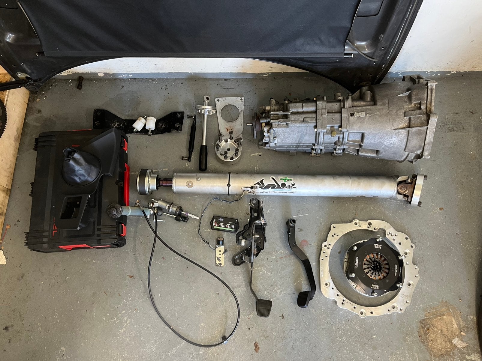 Volledige Supra MK4 manual swap, Ophalen, Toyota