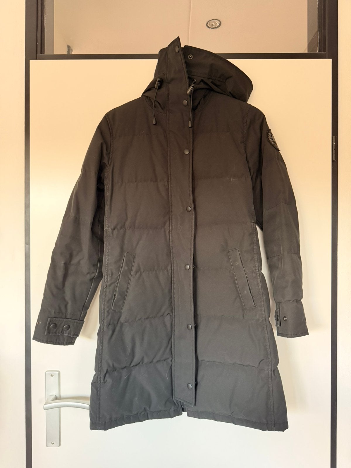 Canada goose Xs, Ophalen of Verzenden, Zo goed als nieuw, Maat 34 (XS) of kleiner, Zwart