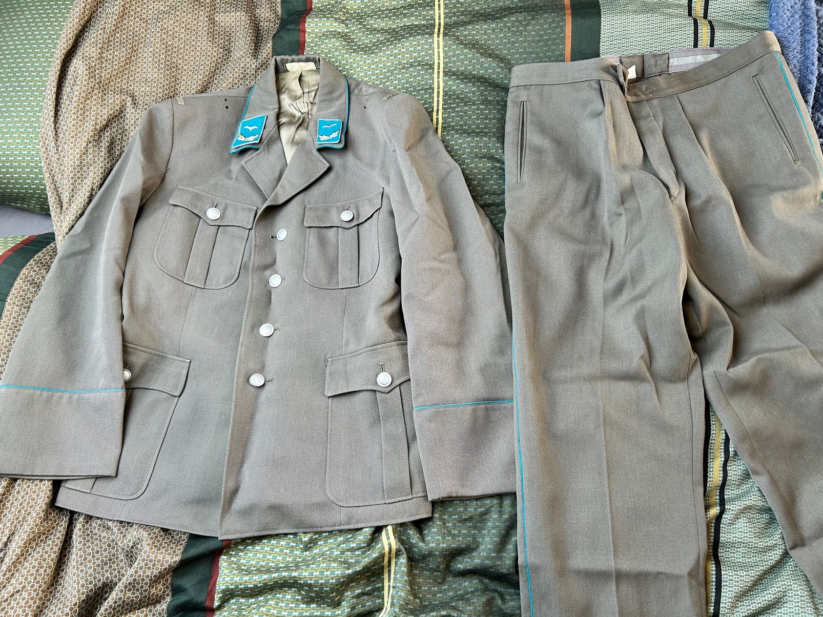 NVA Luftstreitkräfte uniform incompleet, Ophalen of Verzenden, Luchtmacht, Duitsland, Kleding of Schoenen