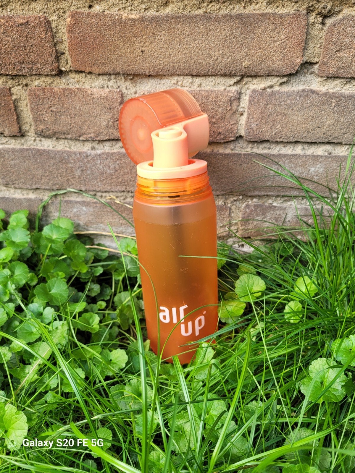 Oranje Air Up fles - Zo goed als nieuw, Ophalen of Verzenden, Zo goed als nieuw