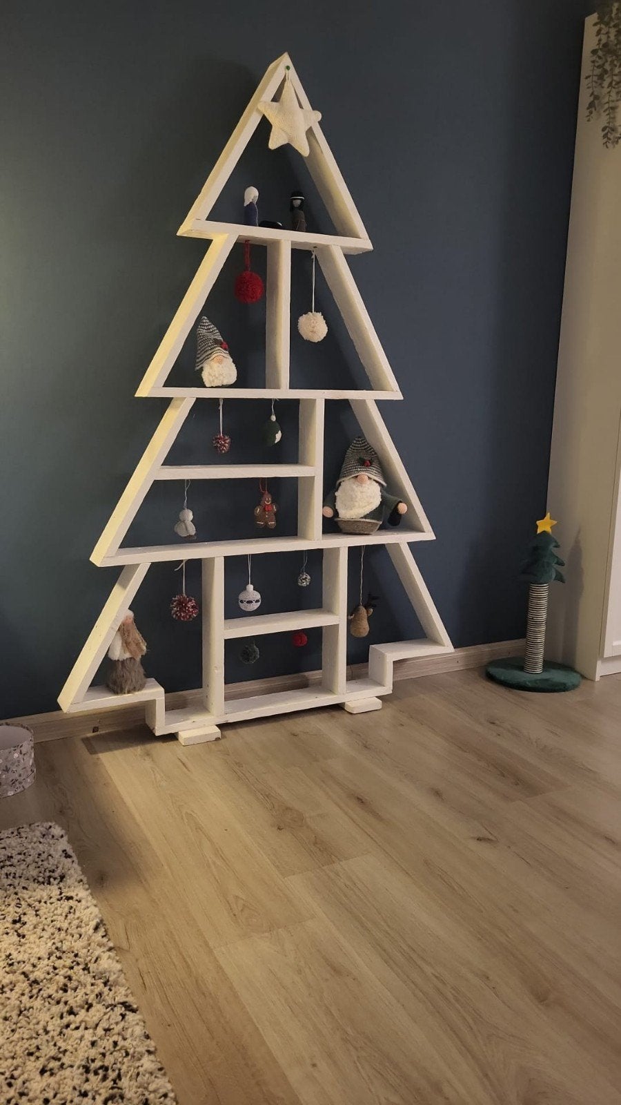 Leuke houten kerstboom., Ophalen, Zo goed als nieuw
