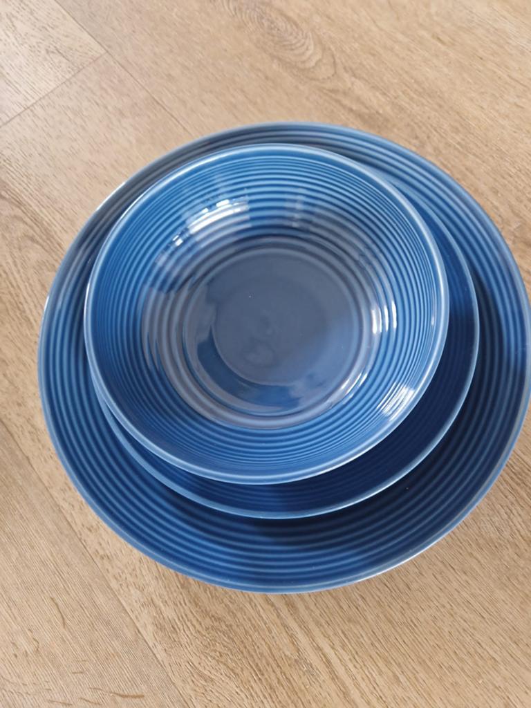 Royal Doulton Gordon Ramsay Maze Servies - Blauw, Ophalen of Verzenden, Overige stijlen, Bord(en)