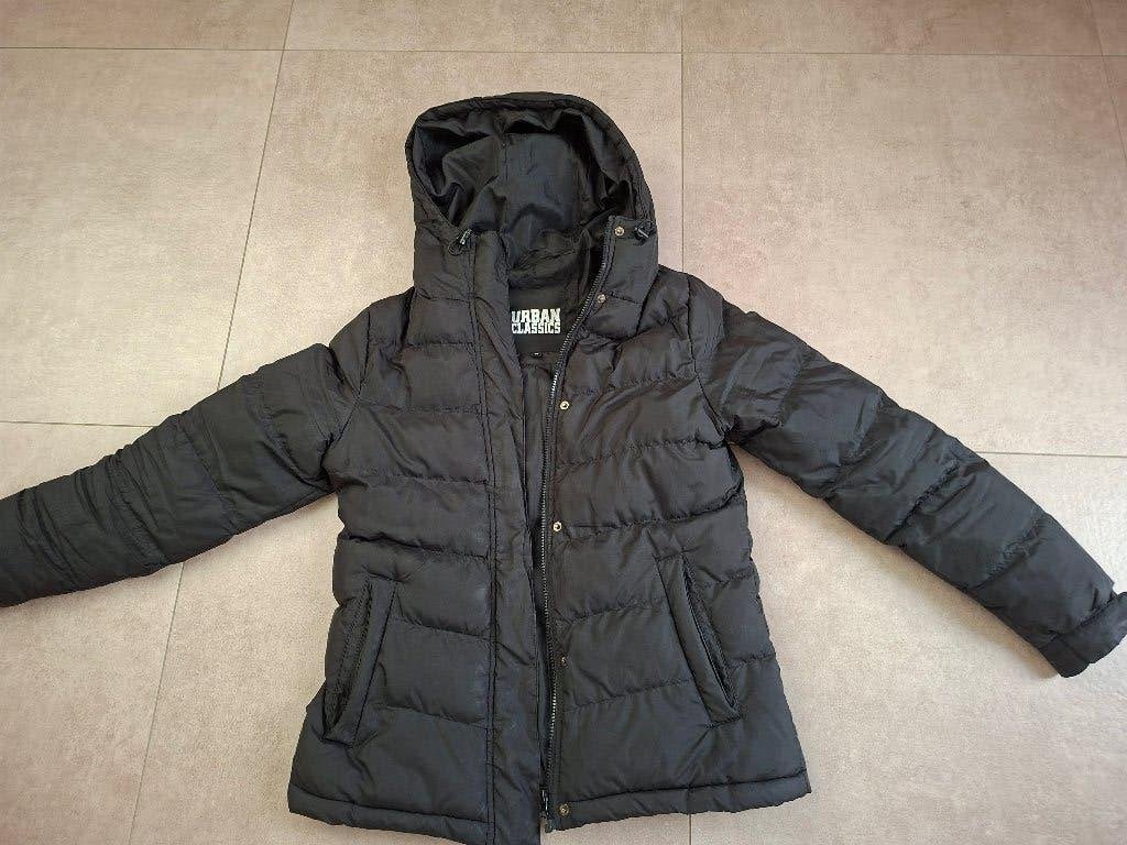 Dames Winterjas  Urban Classics Maat M, Maat 38/40 (M), Ophalen of Verzenden, Zo goed als nieuw, Zwart