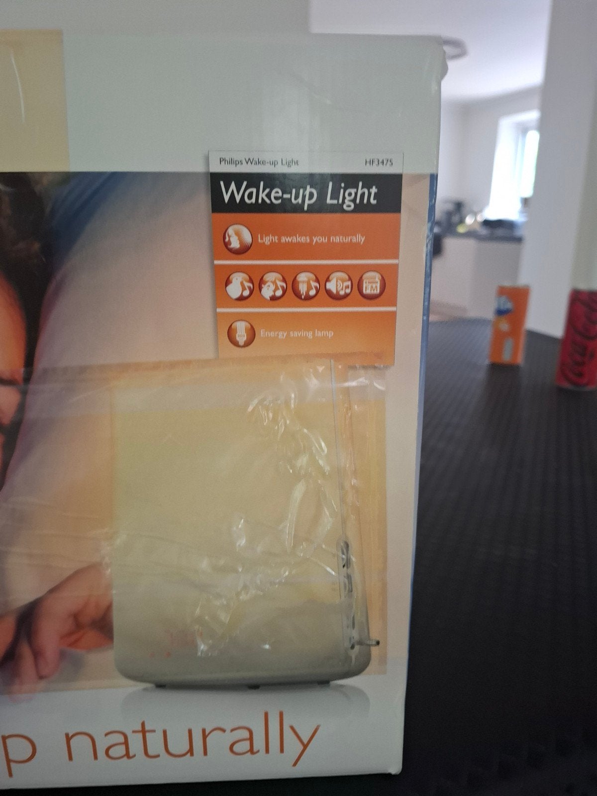 Philips Wake-up Light HF3475 - Natuurlijk wakker worden, Ophalen