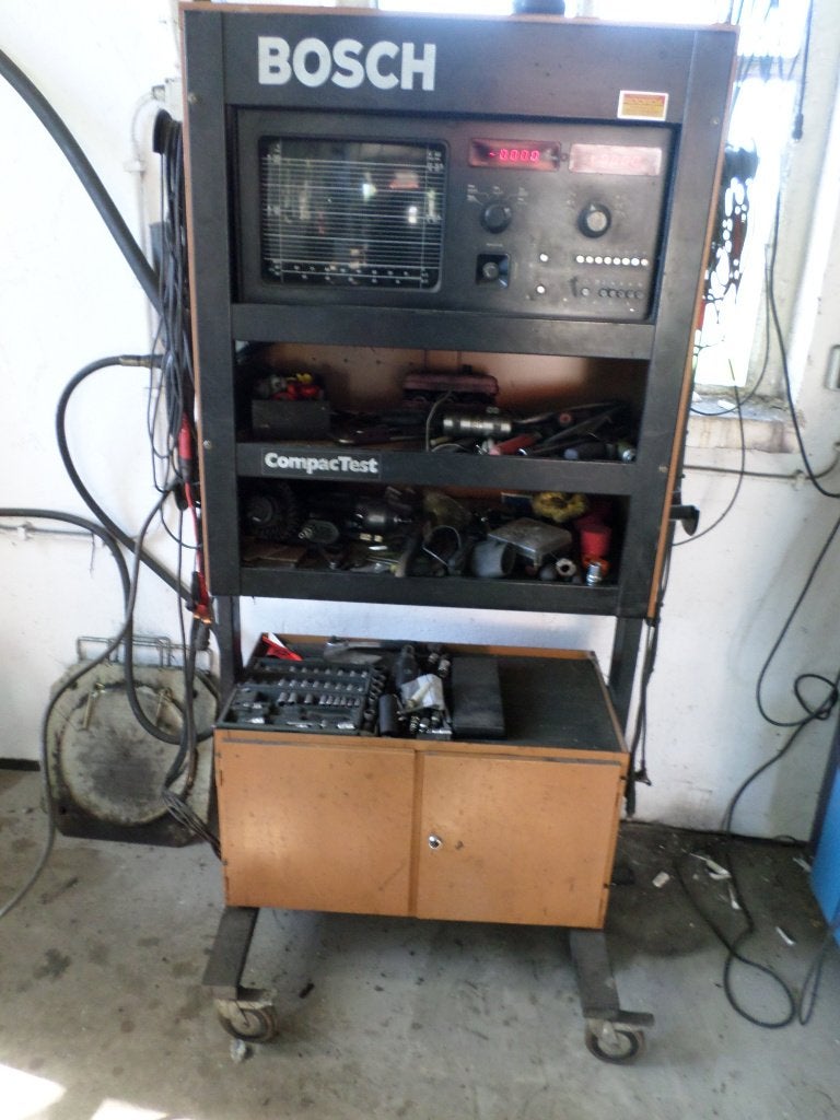 Motortester Bosch Mot 002.00, Auto diversen, Ophalen, Gebruikt