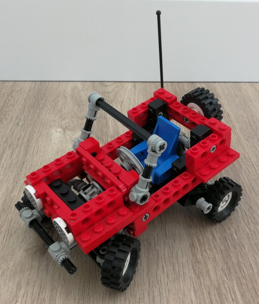 Lego 8820 Mountain Ruble - jeep -1991 incl. instructies, Gebruikt, Lego, Ophalen of Verzenden, Compleet