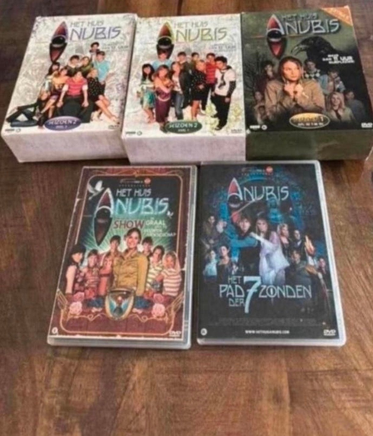 Het Huis Anubis DVD Boxsets en Films - Complete Collectie, Ophalen, Gebruikt, Alle leeftijden, Boxset