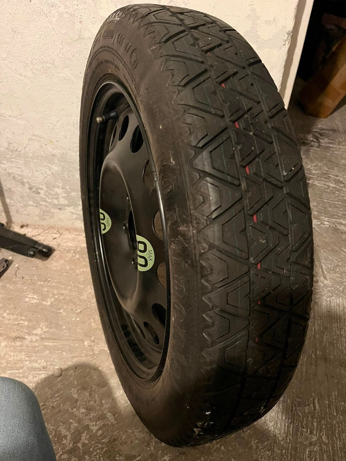 Continental thuiskomer 135/80 R17, Ophalen, Gebruikt, Banden en Velgen, 17 inch