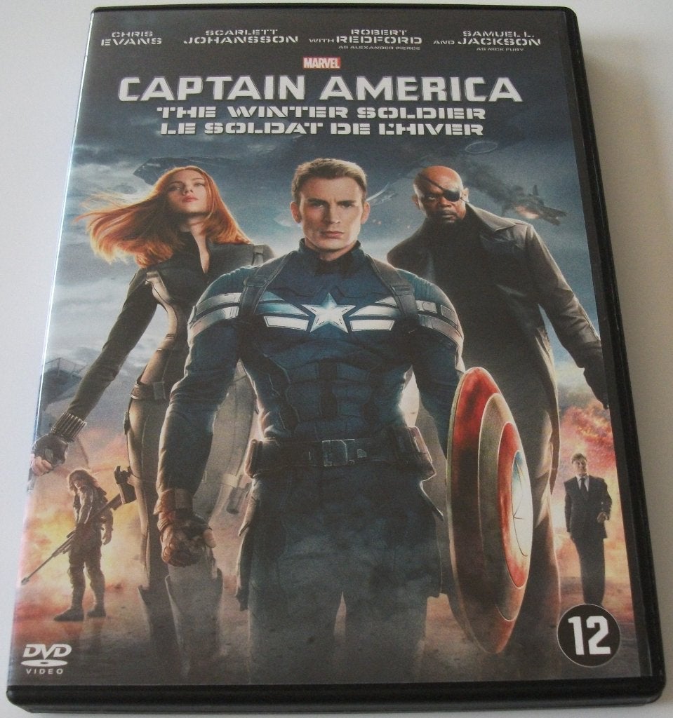 Dvd *** CAPTAIN AMERICA *** The Winter Soldier Marvel, Nederlands, Actie, Ophalen of Verzenden, Zo goed als nieuw