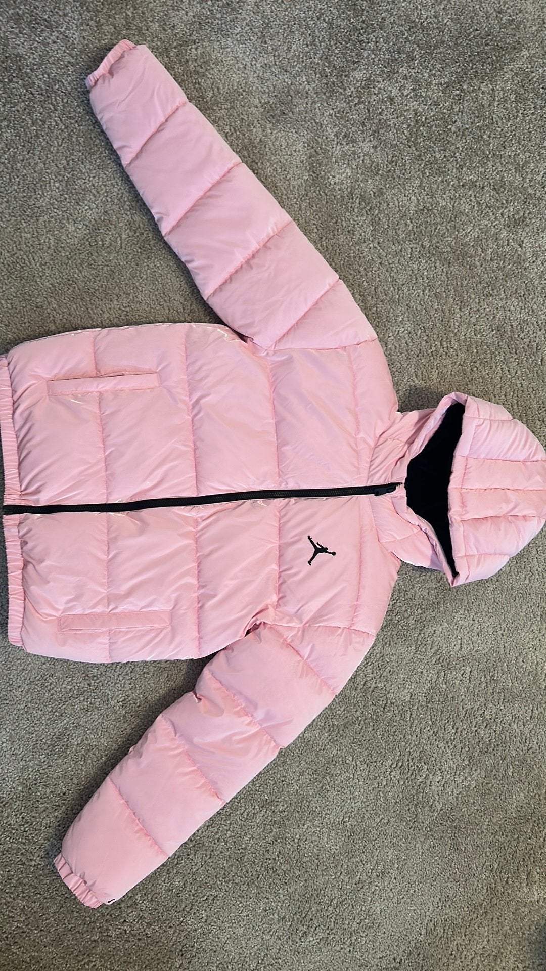 Roze jordan jas kids, Ophalen, Zo goed als nieuw, Roze