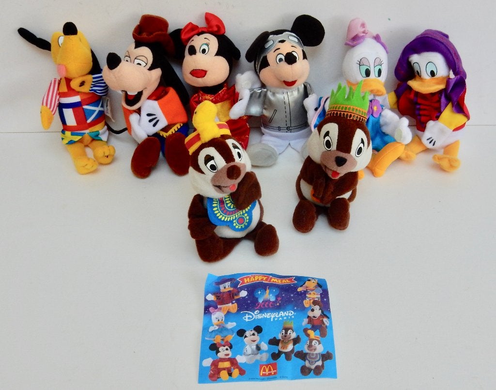 Disney Happy Meal knuffels - Complete set, Ophalen of Verzenden, Nieuw