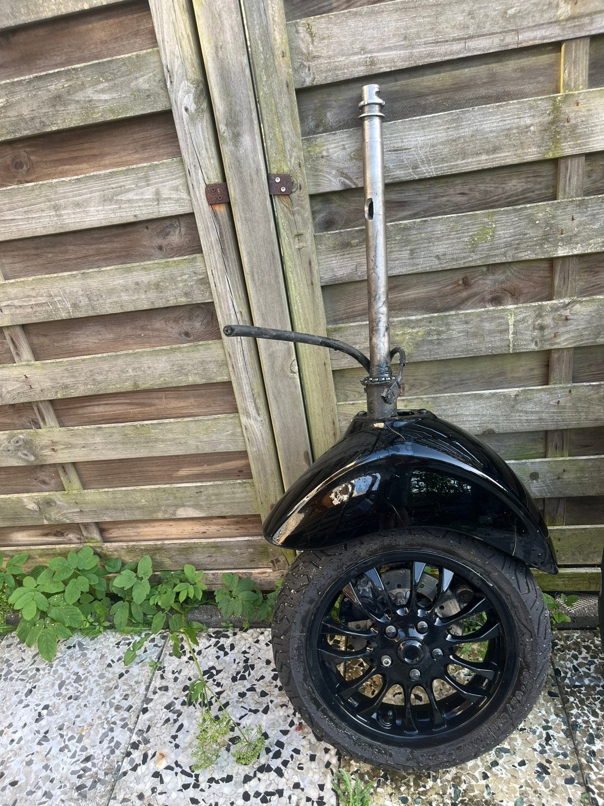 Voorvork vespa sprint, Motoren, Ophalen