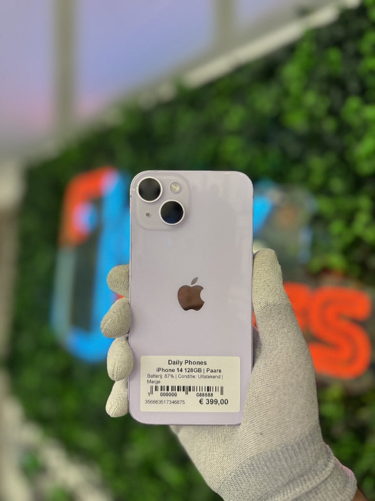 Zo goed als nieuw Apple iPhone 14 128GB, Ophalen of Verzenden, Zo goed als nieuw
