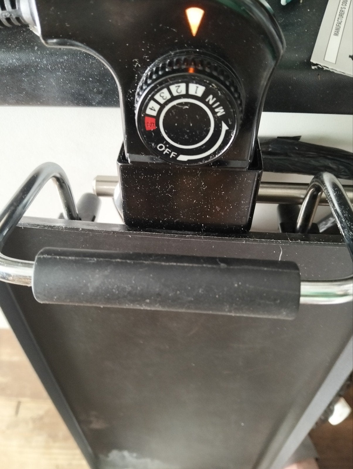 Tomado TM-5536 Grillplaat met originele doos, Ophalen, Gebruikt, Tafelgrill