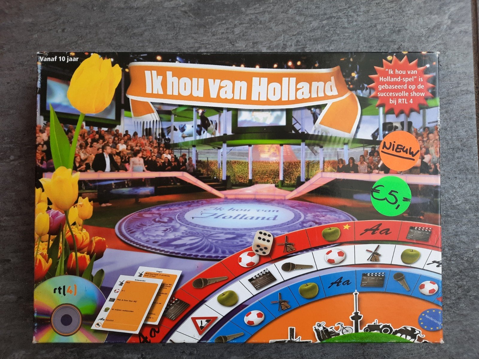 Ik Hou Van Holland Bordspel - Zo goed als nieuw, Hobby en Vrije tijd, Vijf spelers of meer, Ophalen of Verzenden, Zo goed als nieuw
