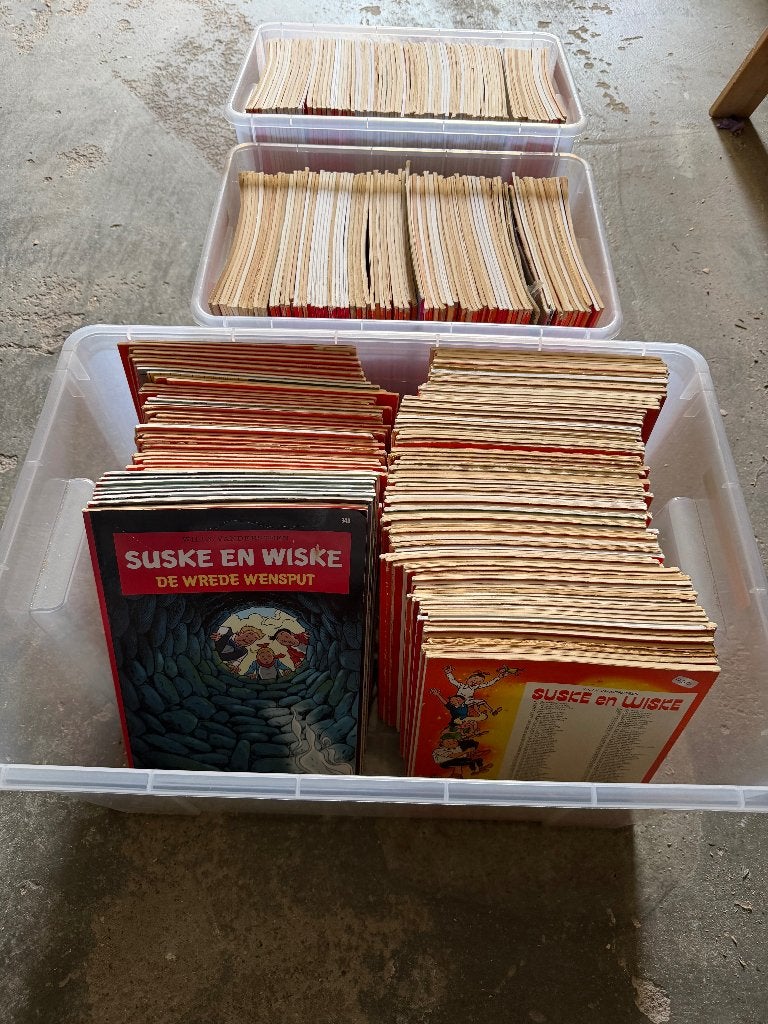 Suske en Wiske verzameling 282 stuks, Meerdere stripboeken, Ophalen, Gelezen, Willy Vandersteen