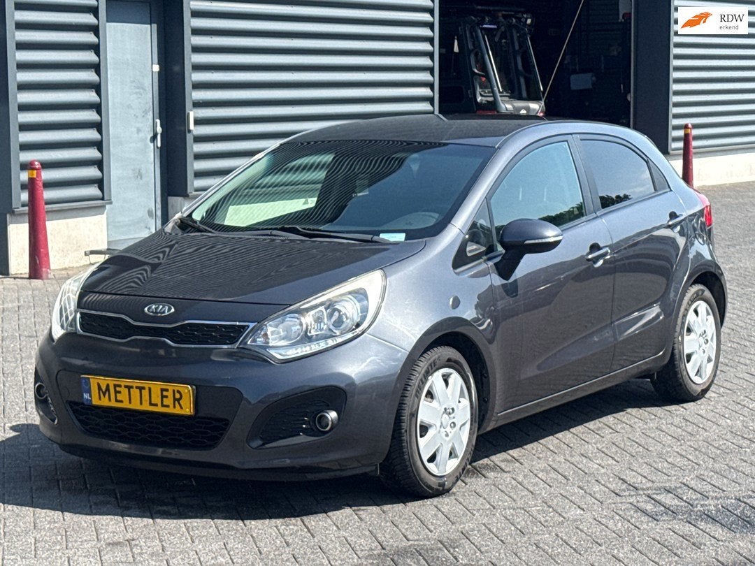 Kia Rio 1.2 CVVT Super Pack | airco | cruise control | PDC, Euro 5, Gebruikt, 4 cilinders, Origineel Nederlands