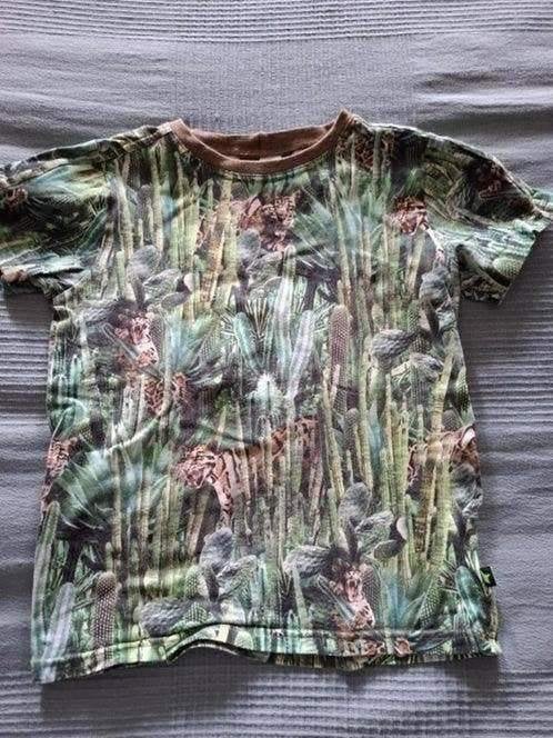 Molo shirtje tijgers erop maat 128, Molo, Ophalen of Verzenden, Zo goed als nieuw, Shirt of Longsleeve