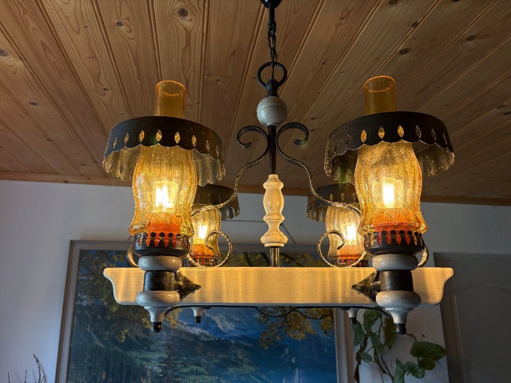 Diversen antieke retro lampen, Antiek en Kunst, Ophalen of Verzenden