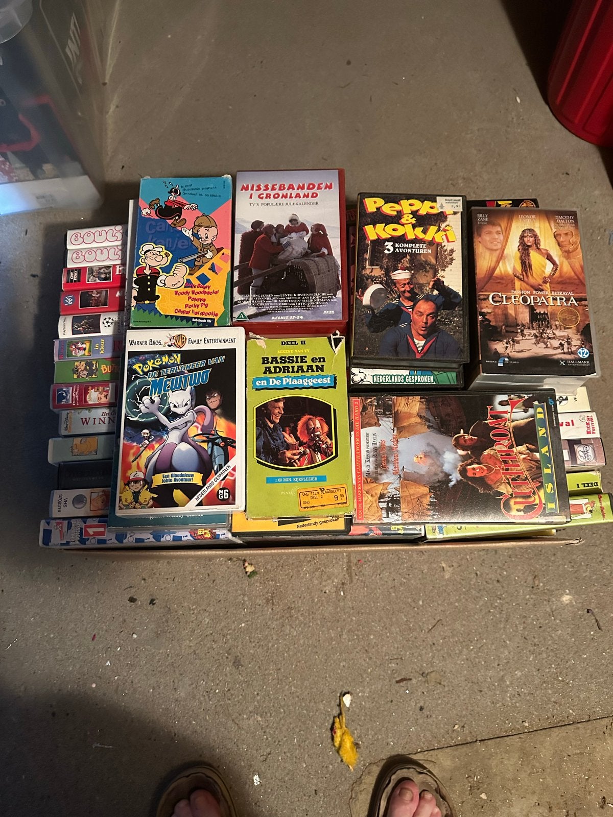 91 originele videobanden - Diverse films, Ophalen, Gebruikt, Alle leeftijden, Overige genres