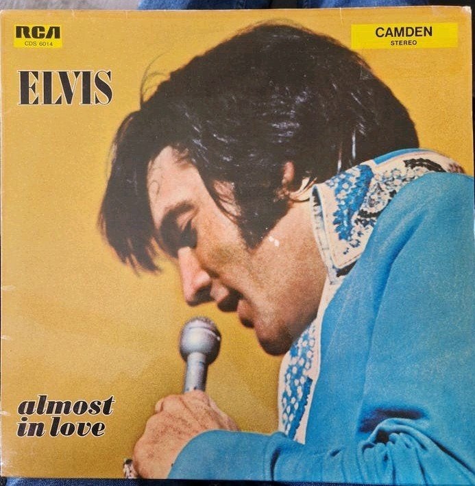 Elvis Presley - Almost in Love LP (RCA Camden CDS 6014), Ophalen of Verzenden, Gebruikt, 12 inch