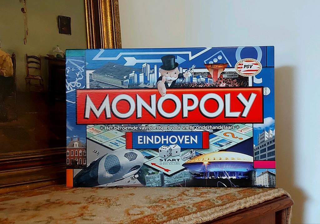 Nieuw! 💰 Monopoly 💰 "Eindhoven"   Exclusieve uitgave 2012, Hobby en Vrije tijd, Gezelschapsspellen | Bordspellen, Ophalen, Nieuw