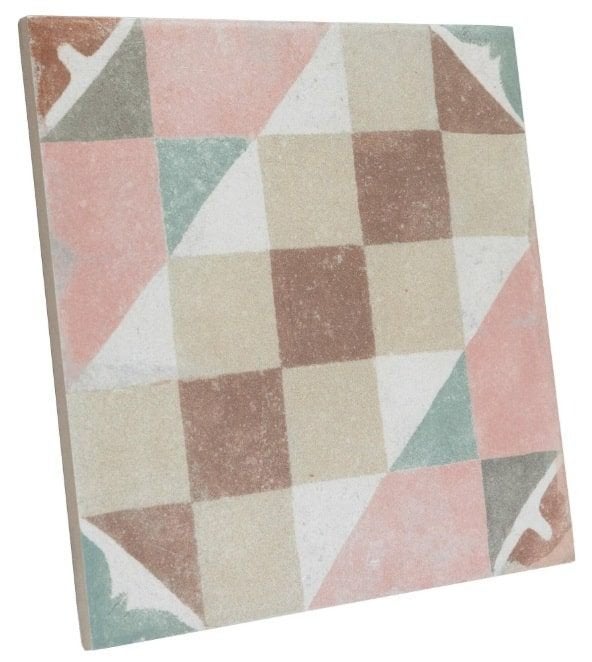 Portugese vintage tegels- Peronda FS Favara 22,3x22,3, Overige typen, Verzenden, Nieuw, Meerkleurig