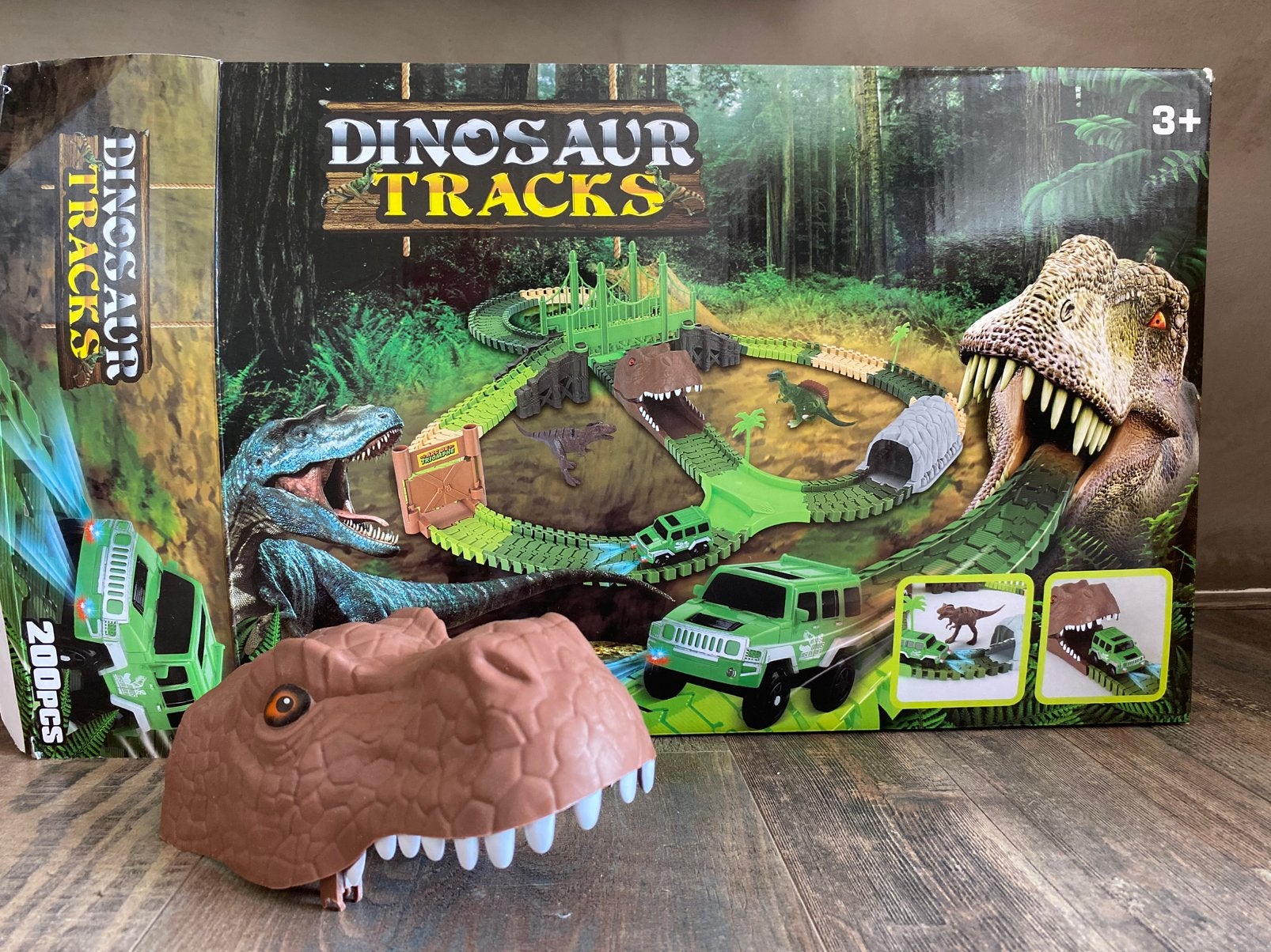 Leuke dino racebaan, Overige merken, Racebaan, Zelf te bouwen, Ophalen of Verzenden