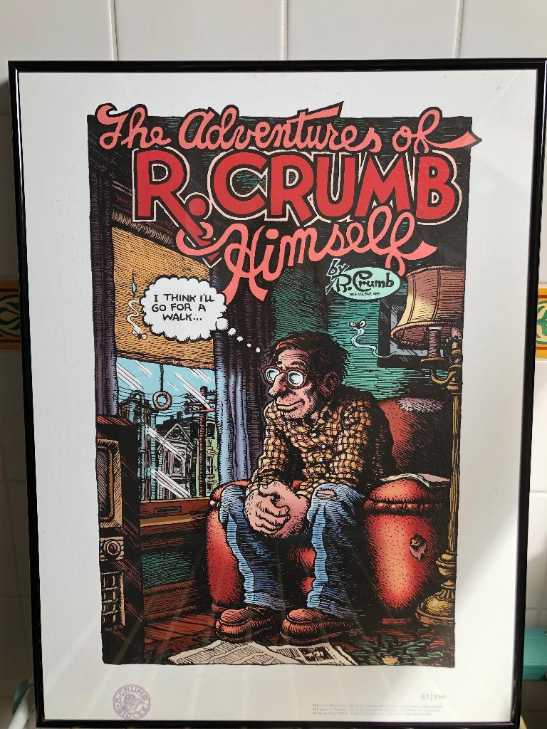 Robert Crumb R. Crumb Giclee Print, Ophalen