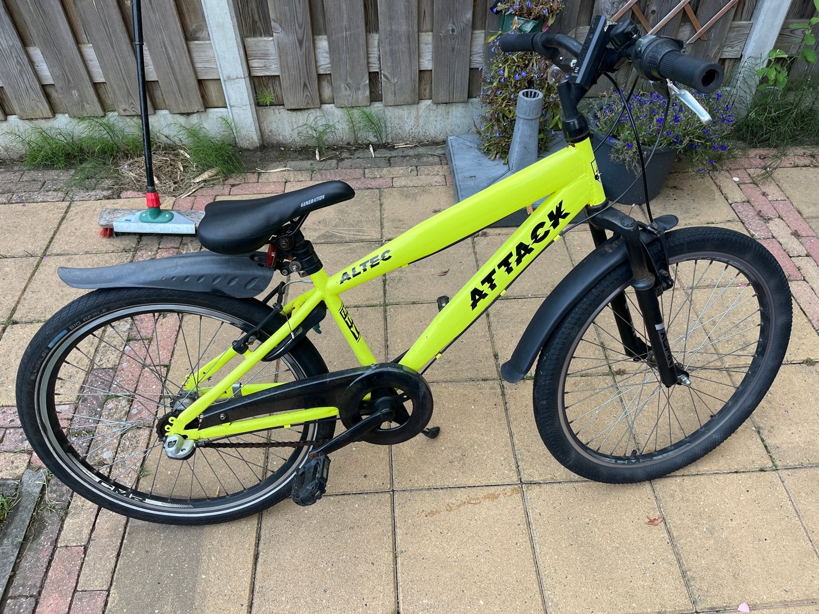 Altec Attack kinderfiets - Opknapper 24inch, Ophalen, Gebruikt, Terugtraprem, Overige merken