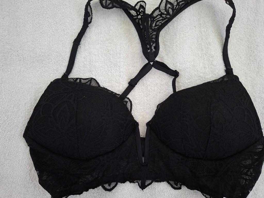 Zwarte push-up BH van Victoria's Secret PINK mt 75B, Kleding | Dames, Ondergoed en Lingerie, Victoria's Secret PINK, Ophalen of Verzenden