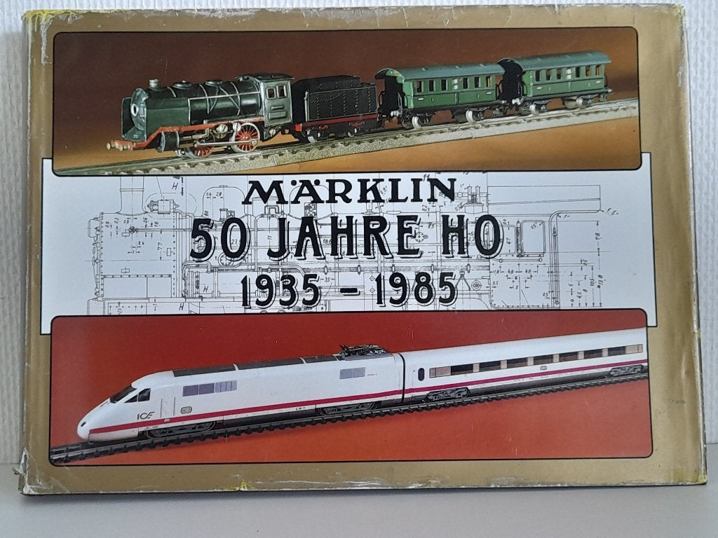 MARKLIN 50 JAHRE H0(1935-1985), Hobby en Vrije tijd, Modeltreinen | H0, Wisselstroom, Zo goed als nieuw, Märklin, Boek, Tijdschrift of Catalogus