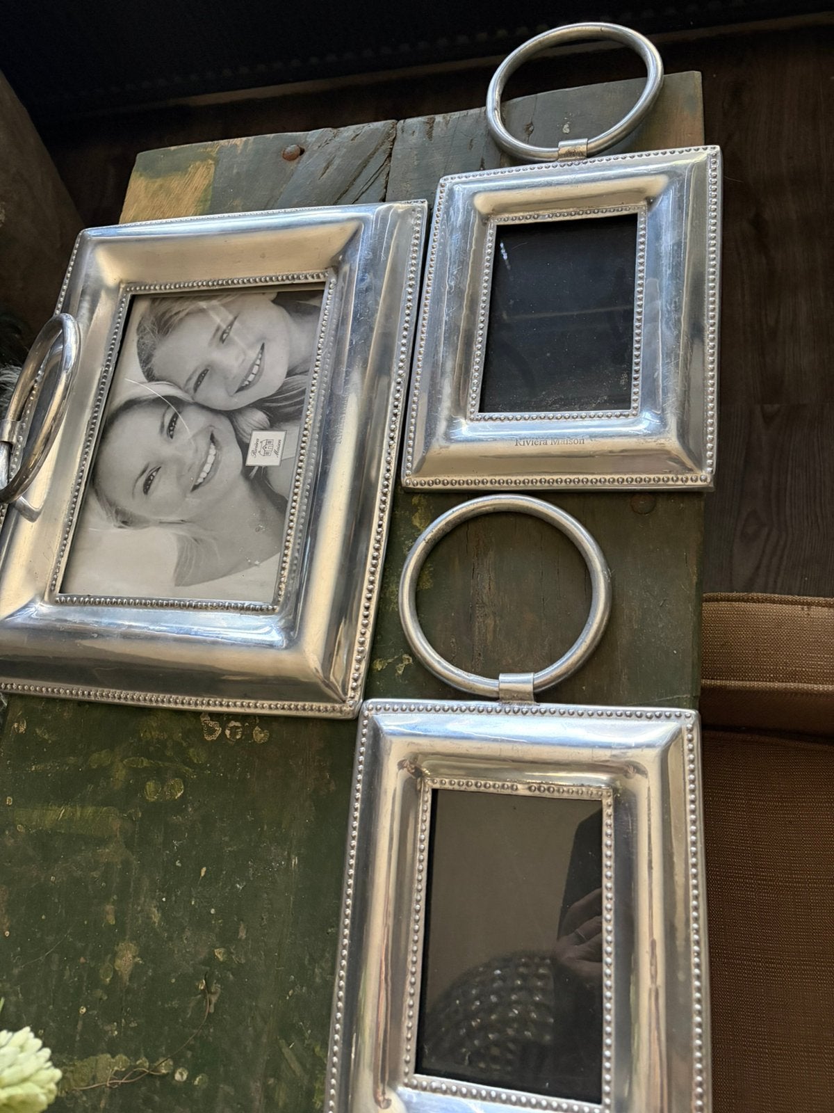 Riviera Maison fotolijsten, Gebruikt, Zilver, Hangend, Standaard fotolijst