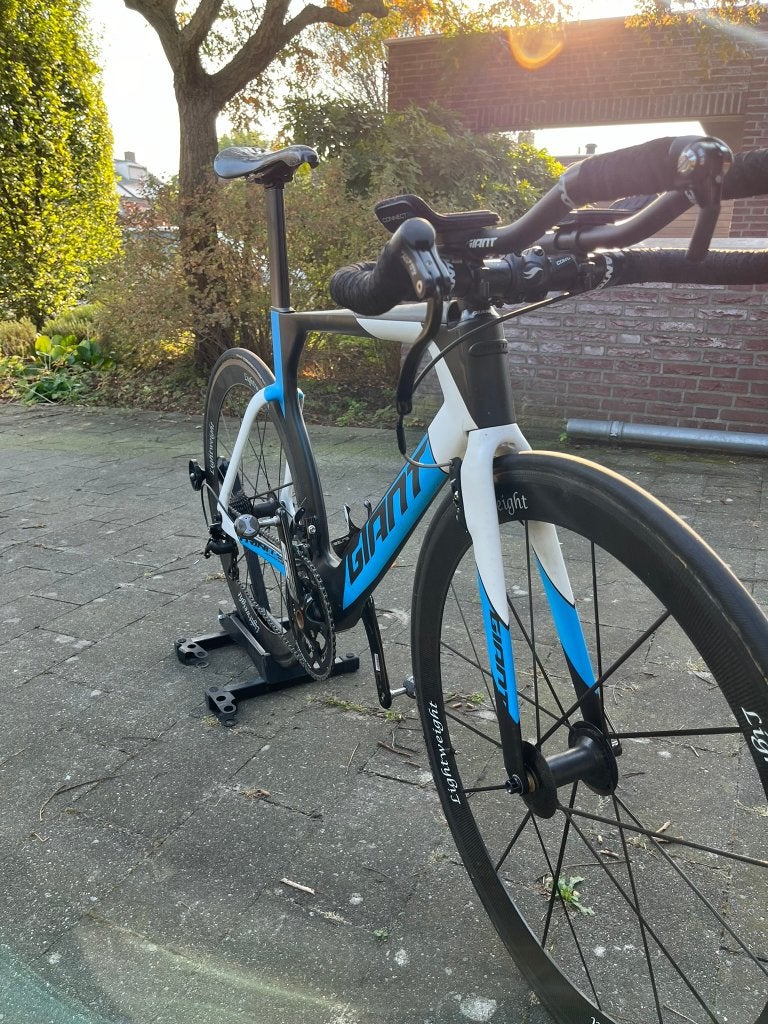 Giant Tijdrit/Triathlonfiets, Fietsen en Brommers, Fietsen | Racefietsen, Ophalen, 28 inch, Gebruikt, Carbon