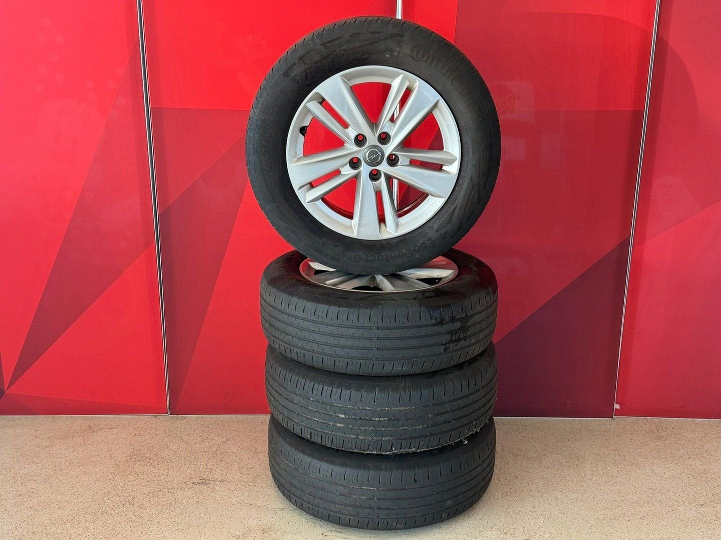 17" Opel Velgen Zomerbanden 5x108, -, -, 17 inch, Ophalen of Verzenden