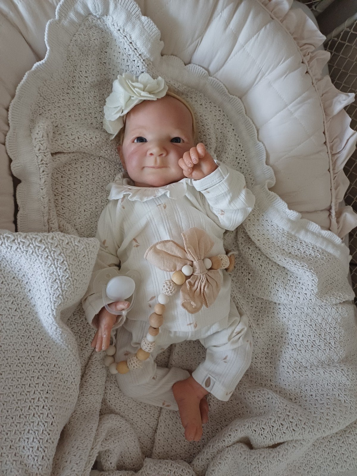 Heel mooi reborn babytje Xia, Adrie Stoete, Ophalen of Verzenden