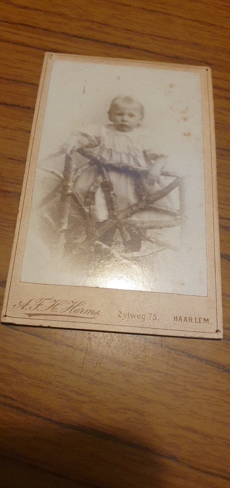 kabinet/kartonkaart A F H Harms Haarlem, Ophalen of Verzenden, Zo goed als nieuw, Overige genres, 1 bandje