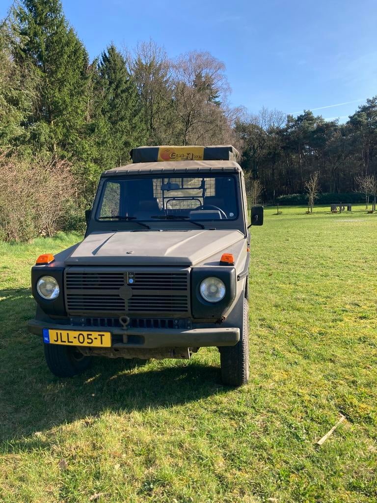 Mercedes G230 Puch 8 persoons, Auto's, Oldtimers, Automaat, Mercedes-Benz, Overige kleuren, Vierwielaandrijving