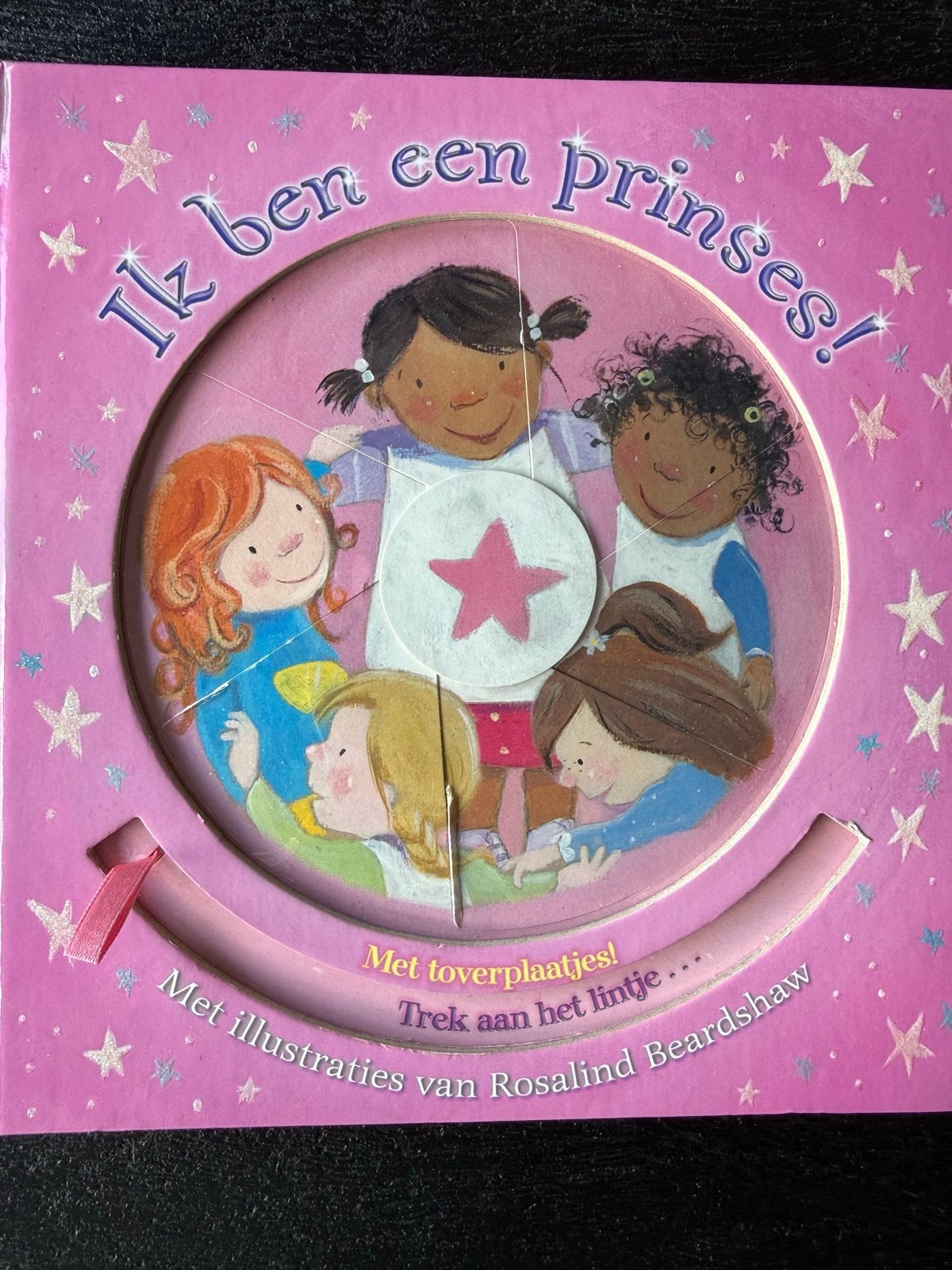 Ik ben een prinses! - Met toverplaatjes, Ophalen of Verzenden, Zo goed als nieuw, Uitklap-, Voel- of Ontdekboek, 2 tot 3 jaar