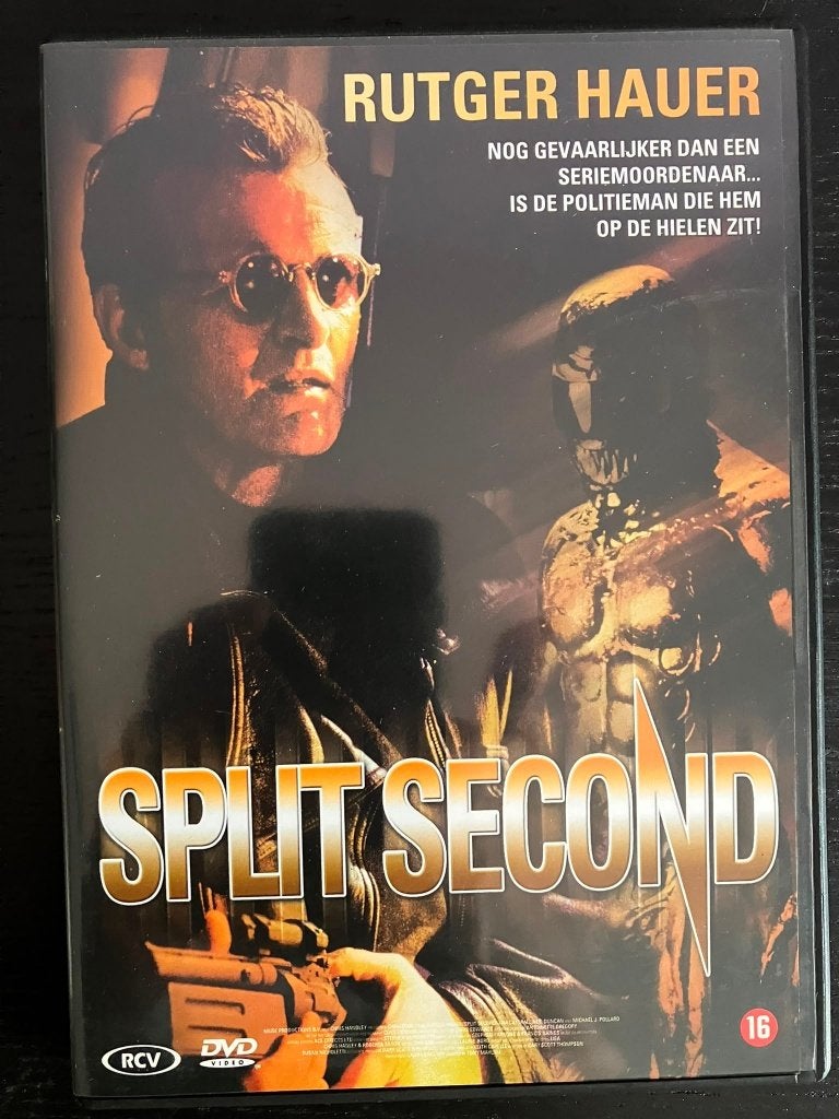 Split second - DVD Nederlands ondertiteld, Vanaf 16 jaar, Ophalen of Verzenden, Zo goed als nieuw, Science Fiction